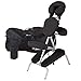 EARTHLITE Vortex Kit portable chaise de massage - Portable, compact, solide et léger (7 kg) incl. étui de rangement portable, coussin et sangle pour le sternum