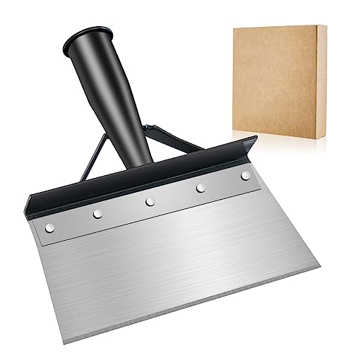 OFFCUP Pala de Limpieza, 20cm Pala de Jardín Multifuncional, Pala de Limpieza de Jardín Al Aire Libre, Adecuado para Plantas, Jardines, Granjas, Céspedes (sin Mango de Madera)