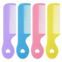 Klein Baby Haarbürste, Babypflege Kamm, 4 Stück Babykamm, Kopfhaut Massagebürste Für Neugeborene Empfindliche Kopfhaut, Süßer Kamm Set Für Nasses, Trockenes Haar