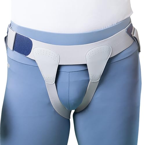 Faja para Hernia Inguinal con 4 Almohadillas de Compresión Pequeña miniatura 1