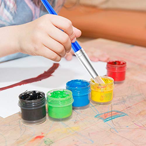 Anezus APB-06 Paint Brushes, Anezus 30 Kids Paint Brushes Bulk Children Paint Brushes Set thumb #5