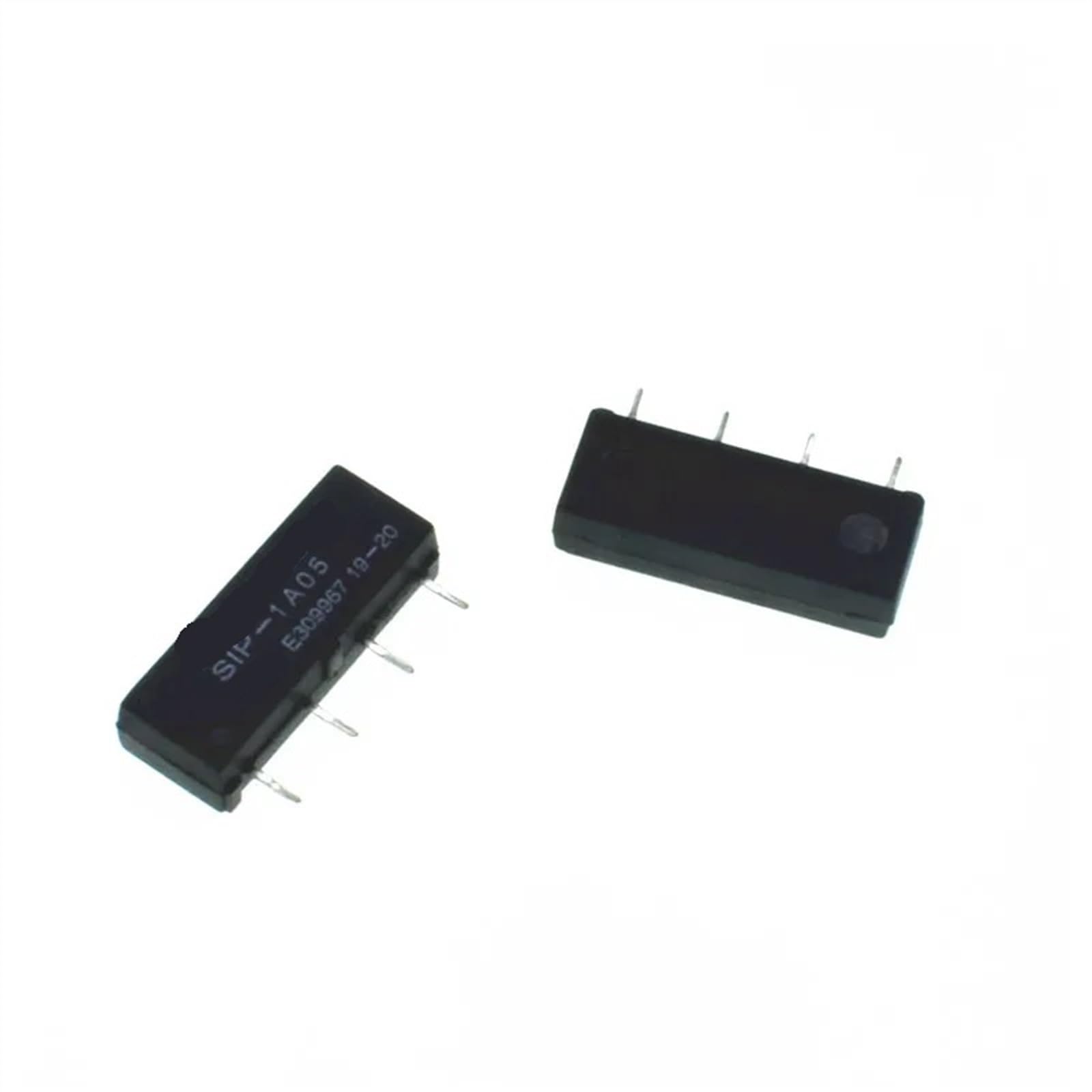 2Pcs 5V/12V/24V Relay SIP-1A05 SIP-1A12 SIP-1A24 4Pin(SIP-1A05)