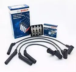 Kit Jogo Cabo E Vela Bosch Fiesta Ka 1.0 1.6 1999 A 2010