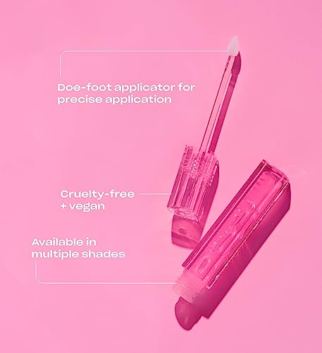 Babe Original Babe Glow Plumping Lip Jelly - High Shine Lip Gloss For Fuller, Thicker Lips, Moisturizing And Soothing, Clear #TOP6