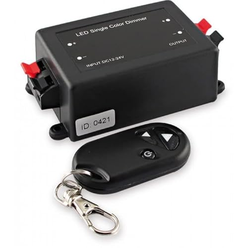 Regolatore Dimmer Per Led 12/24V 4A Con Telecomando Rf Originale
