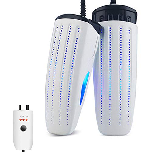 WODT Secador de Zapatos portátil Calentador de Zapatos de Calor rápido con Zapatas de sincronización Zapatos de deshumidificación al Horno Secador de Zapatos Eliminar el Mal Olor