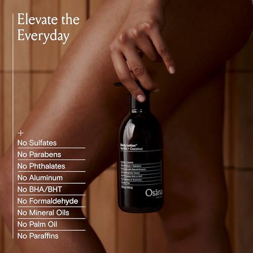 Osana Body Lotion Moisturizer For Dry Skin With Shea Butter & Coconut Oil- Vanilla & Coconut Scented thumb #2