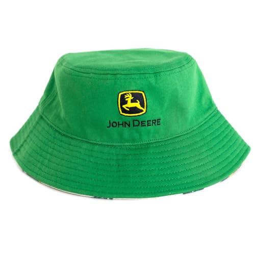 Image of John Deere Bucket Sun Hat Sizes (OS Toddler - OS Youth)