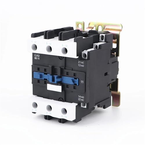 Contacteur CA CJX2-8011 pour sécuriser le démarrage d'un moteur triphasé 80A