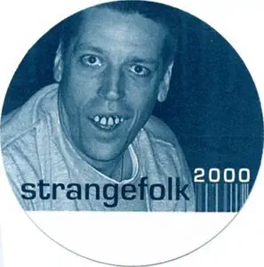 Strangefolk 2000 Backstage Pass All Access Blue