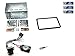 Produktbild NIQ ALFA 159 / Brera/Spider Radio Einbauset inkl. LFB *Schwarz* Doppel-DIN