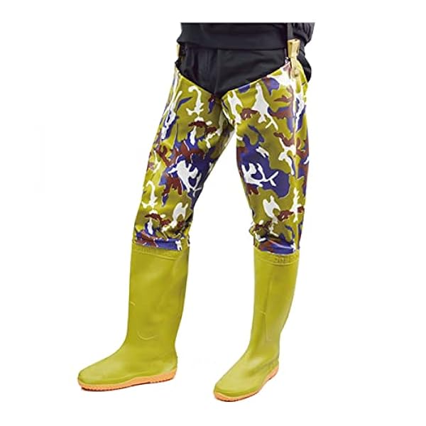 Uniseks Multifunctionele Regenschoenen Met Zachte Antislip Rubberen Buitenzool, 80 Cm Nylon PVC Vislaarzen Lichtgewicht Waterdichte Steltlopers Landbouwbroek Bootschoenen