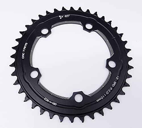 QiK Sports Bicycle Narrow Wide Single 1x Chainring 110 BCD / 130 BCD - 40T / 42T (130BCD x 42T) - Thumbnail 2
