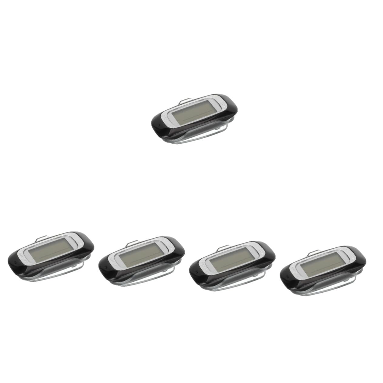 SUPVOX podomètre 3D Marcher Compteur de Pas activité avec Pince Suivi des Pas pour podomètre Simple de Poche numérique passomètre Multifonctionnel passomètre 3D Abdos