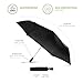 Totes Auto Open/Close Windproof Compact Large Golf Umbrella with UV and Water Repellant Protection