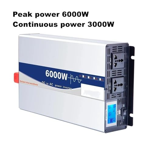 Onduleur solaire 6000W à onde sinusoïdale pure haute performance 48V