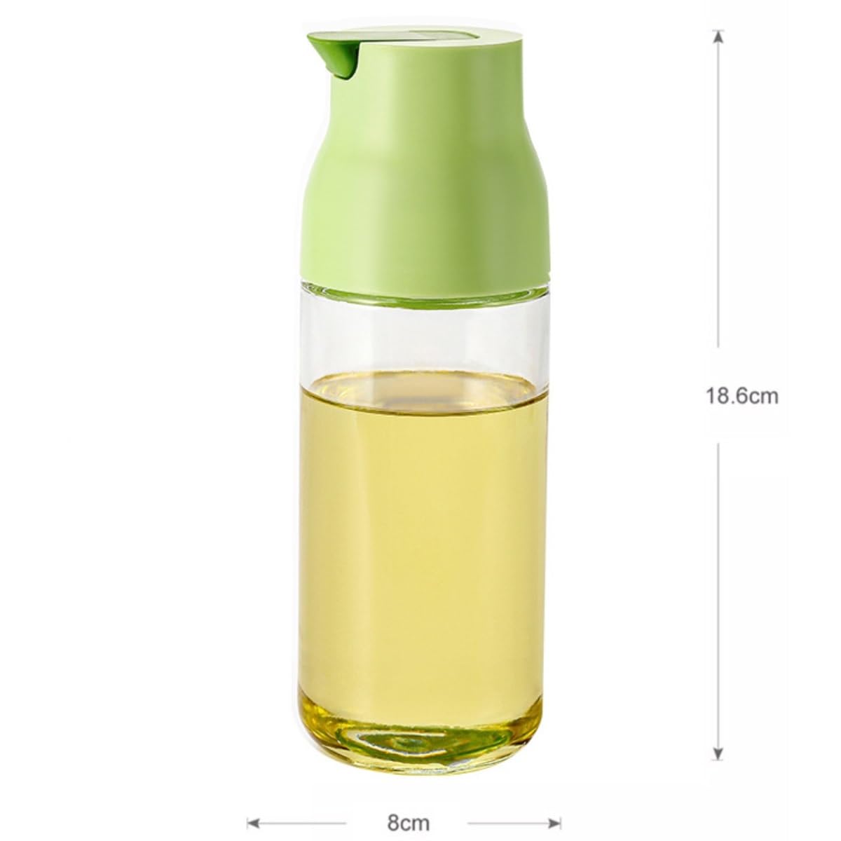 Dispenser per Salsa di Soia Set Da 2 Pezzi Di Bottiglie Di Vetro For Condimento Di Aceto E Salsa Di Soia Senza Olio Contenitore Dell'olio