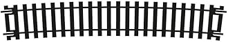 Hornby R621 OO Gauge 970mm Flexible Track - Extra Track Pieces for Model Railway Sets, Model Train Track Pieces - Scale 1:76