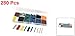 uxcell 280Pcs 2:1 Heat Shrink Wire Wrap Assortment Kit Tubing Sleeving 9 Size