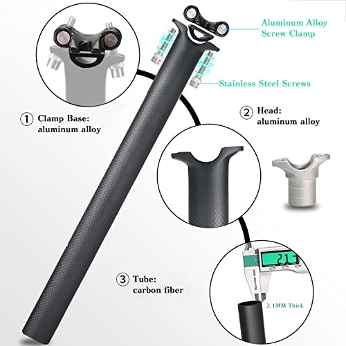 Carbon Bike Seatpost 27.2/31.6mm