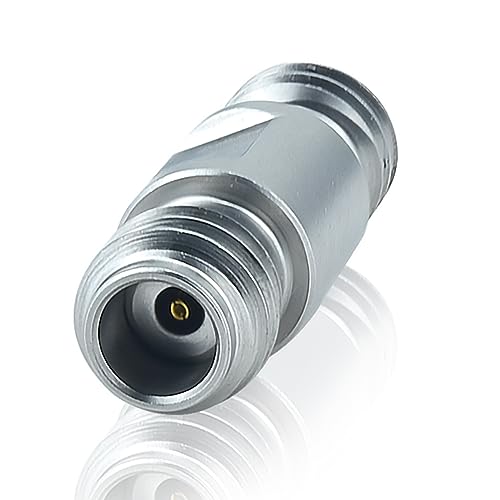 Connecteur 1.0mm femelle faible VSWR 1.3 adaptateur acier inoxydable CC à 110 GHz 50 Ohm