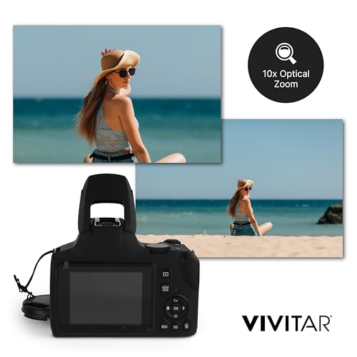 Image of 4K Digital Camera with 64 MP, 70x Optical Zoom, 3.0 inch LCD Display, LED Flash, Auto Focus, Macro Mode, 4K Video Recording, Memory Included, Photography and Vlog Camera
