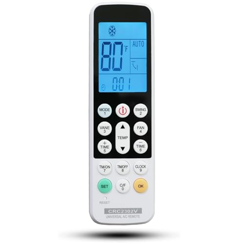 Télécommande climatiseur universelle compatible avec 100 marques de climatisation