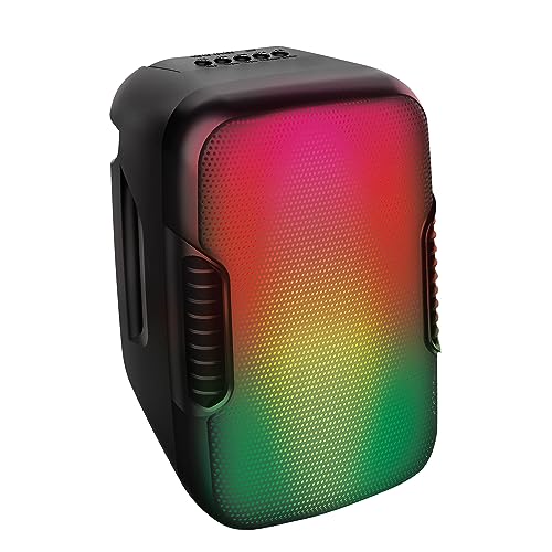Image of Coby Ultimate Wireless Speaker | 5 Light-Up Modes, High-Fidelity Audio, Travel-Friendly Design | Up to 6 Hours of Total Playtime | Portable DJ Boombox Music Accessory for Get-Togethers