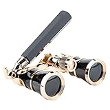 φ Matériau résistant à la rouille : jumelles de théâtre Étant donné que les jumelles de scène sont fabriquées en matériau métallique résistant à la rouille pour une plus longue durée de vie, elles offrent une polyvalence dans toutes les conditions météorologiques.