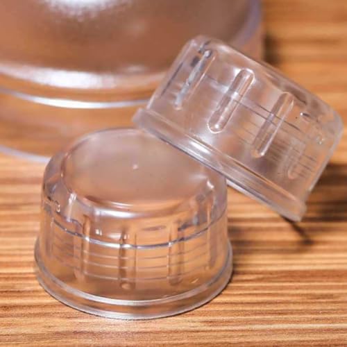 Tapas de plástico para coctelera que evitan salpicaduras en tus vasos mezcladores 5