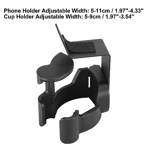 Soporte porta celular y vaso ajustable para Suzuki Jimny miniatura 5