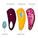 TOPSOLE 3/4 Insert Soft Insole Metatarsal for Foot Pain from Plantar Fasciitis, High Arch,Flatfoot,Over-Pronation, Compound Orthopedic Arch Support Insole