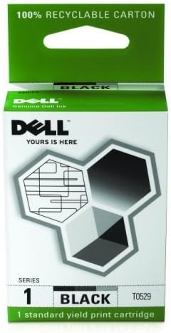 Dell Computer T0529 1 Standard Capacity Black Ink Cartridge for A920/720