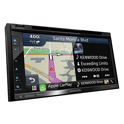 Kenwood DNX574S 2-Din AV Navigation System with Bluetooth & HD Radio