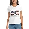 HACXZ R.I.P. Charlie Kirk Shirt Stands with Charlie T-Shirt for Women Crew Neck Short Sleeve Cotton T-Shirts White XXL #5