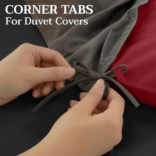 Image of Utopia Bedding Twin Comforter, Duvet Insert, Red, 64 x 88 Inches