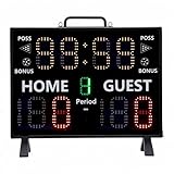 [CONCEPTION PORTABLE] Tableau d'affichage facile à transporter avec une poignée pour plus de commodité lors des activités sportives de plein air. Peut être accroché ou placé sur un bureau pour un accès rapide.