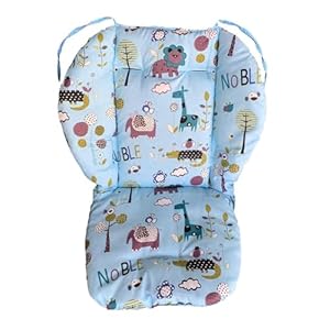 Fluxioxtna Kinderwagen Sitzverkleinerer Blau Tiermotiv