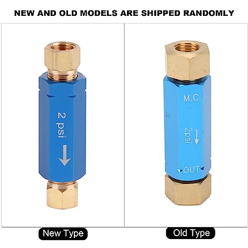 Residual Pressure Valve, 2Lb Residual Valve Residual Brake Pressure Check Valve Brake Proportioning Valve 260‑3278 Aluminum Alloy For Disc 3/8‑24In Residual Brake Valve #TOP7