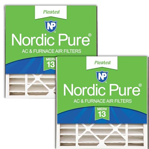 Image of Nordic Pure 20x20x5 Air Bear Replacement MERV 13 Air Filter 2 Pack | Actual Size: 19 11 /16 x 20 11 /16 x 4 15 /16 Trion Air Bear Replacement Fits 266649-103 Made in USA, Advanced HVAC Filtration