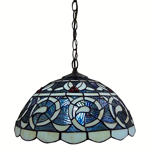 Plafonnier Tiffany couloir pour illuminer les entrées sombres et balcons