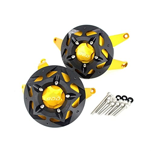 Protection moteur Z900 CNC en alu or pour Kawasaki 2017-2022