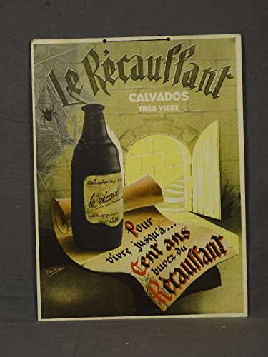 Photosegor Pub Calvados - Póster retro (50 x 70 cm, en papel de lujo 300 g, todos los formatos y soportes)