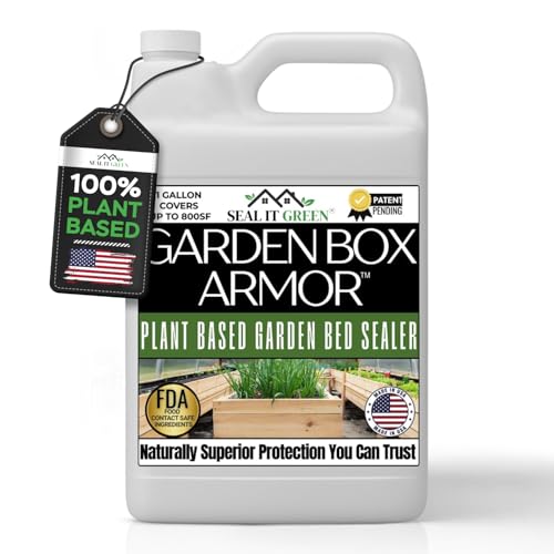 Garden Box Sealer | FDA Food Contact Safe Plant-Based Wood