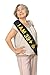I AM 39+1 Birthday Sash, 40th Birthday Party Sign Funny/Gag 40 Bday Party Decorations Gold Gliter Paper Photoprops