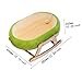 Baoblaze Cat Hammock Bed Cradle Pet Bed Open Top Oval Shaped Pet Supplies Easy Assembly Sleeping Couch Cot for Indoor Cats, Green