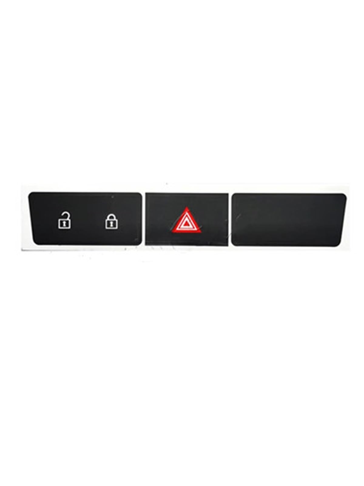 Button Trim Compatible with Vauxhall for Astra J Car Air Conditioning Radio Panel Button Sticker(Centrel Console)