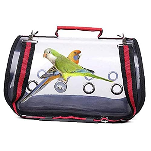 Lichtgewicht vogeldrager, vogel reiskooi papegaai papegaaien reiskooi ademende huisdier vogels tas rugzak met… - Afbeelding 8