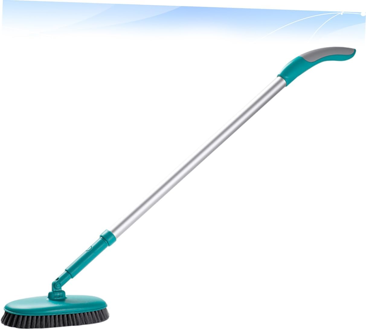 NOLITOY Flexible Floor Brush Long Handle Tile Floor Cleaning Grout Cleaner Soft Bristles for High Cleanliness