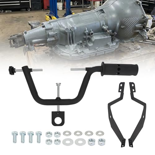 Foruly for Transmission Holding Fixture Engine Stand Adapter Fits TH350 TH400 200R4 4L60E 4L80E & More Heavy Duty Auto Repair Tool with 360 Rotation for GM Ford Dodge Transmissions